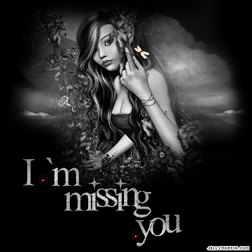 Cut & Paste I Miss You graphics code below to your profile or website