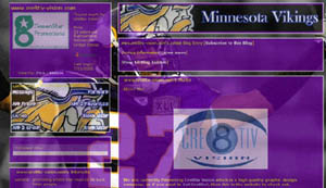 Minnesota Vikings Layout