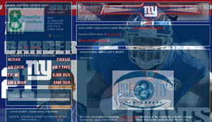 New York Giants Layout
