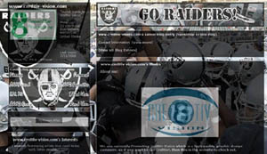 Oakland Raiders Layout