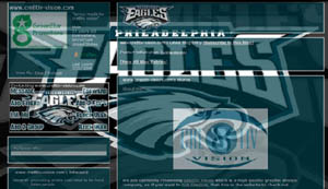 Philadelphia Eagles Layout