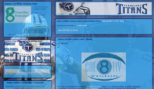 Tennessee Titans Layout