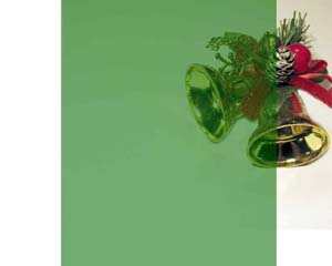 Green Christmas Bells Layout