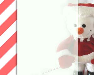 Stuffed Snowman Layout