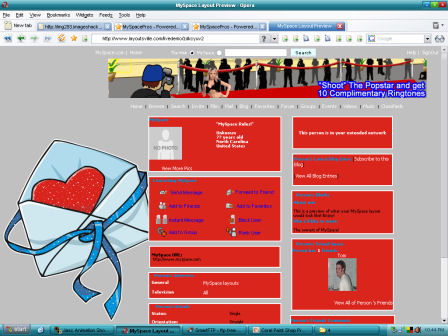 Love Letter Layout
