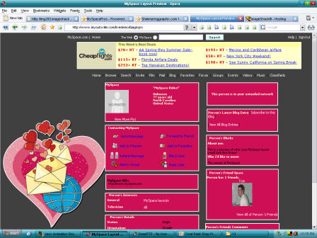 Love Letters Layout