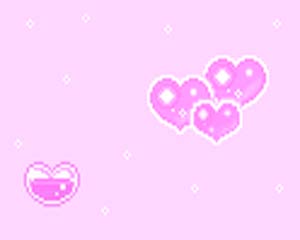 Pink Heartbeat Layout