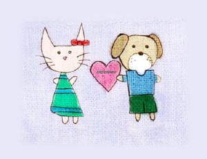 Puppy Love Notes Layout